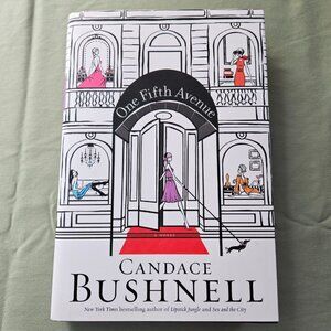 One Fifth Avenue by Candace Bushnell Hardcover New York City‎ Romance Book